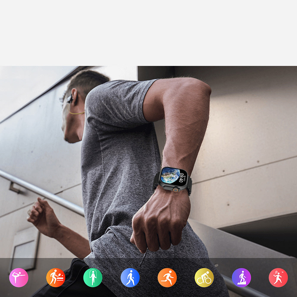 Wiwu SW01 Ultra Lite İOS ve Android Uyumlu Akıllı Saat Wiwu SW01 Ultra Lite İOS ve Android Uyumlu Akıllı Saat